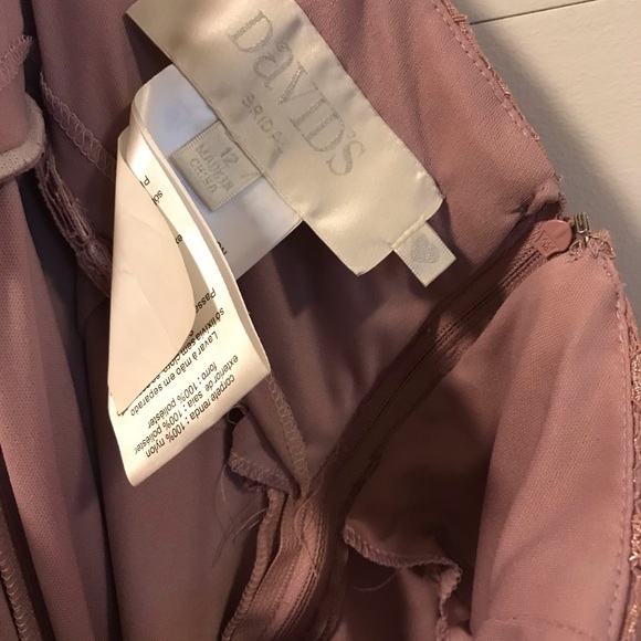 David’s Bridal Bridesmaid Dress - Picture 3 of 4